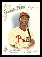 2014 Topps Allen &amp; Ginter #178 Domonic Brown Card Philadelphia Phillies