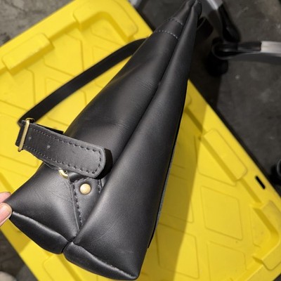 Portland Leather laptop backpack in smooth black I main image 3