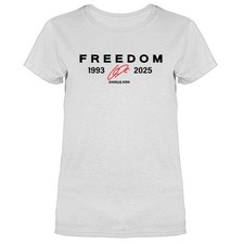 Charlie Kirk True Patriot Freedom Women's T-shirt