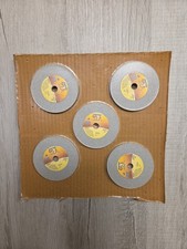 New Norton Alumdum Grinding Wheels 32A Lot of 5 (4 x 3/8 x 1/2) 32A60-KVBE