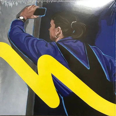 LP Witching Waves Persistence BLUE VINYL NEAR MINT Specialist Subject Record