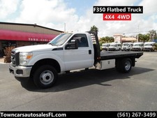 2016 Ford F-350 4X4 Flatbed Truck
