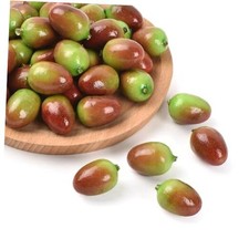 Artificial Olives, 50 Pcs Fake Olives Lifelike Simulation Olives Foam Fruit