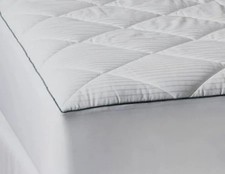 Casaluna Full Cool Plush Mattress Pad, New