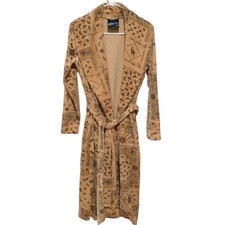 Forever 21 x Hot Wheels Tan & Brown Bath Robe ~ Size S *See Description
