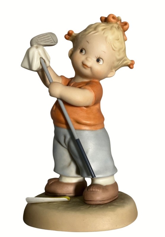 Memories Of Yesterday Figurine You Wont Catch Me Being A Golf Widow 1992