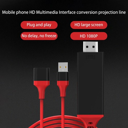 1080p TypC Telefon komórkowy do HD Multimedia Interfejs Kabel USB Adapter do FY - Zdjęcie 2 z 22