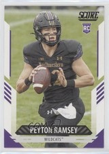 2021 Score Rookies Peyton Ramsey #374 0b67