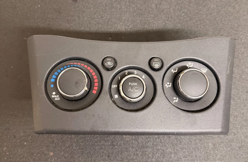 06 07 08 09 10 11 12 Mitsubishi Eclipse calentador aire acondicionado control de clima MN121361HA OEM Foto 2 de 4