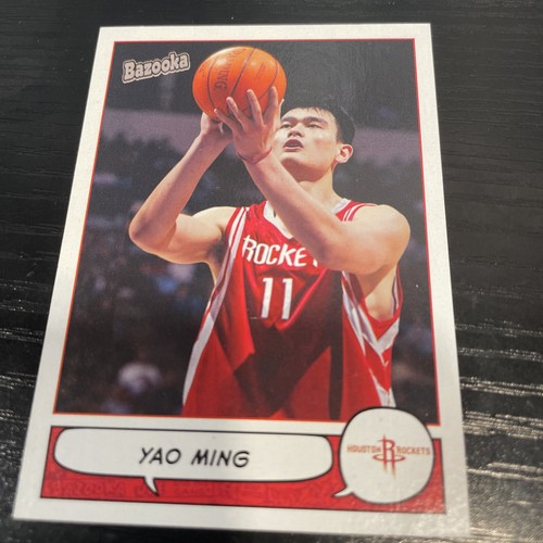 Yao Ming 2005 Topps Bazooka Card #50. Houston Rockets. | eBay