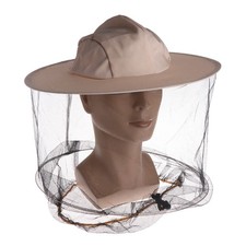 Durable Mesh+Denim Beekeeping Veil Hat Comfortable Wearing Experience Bee Hat