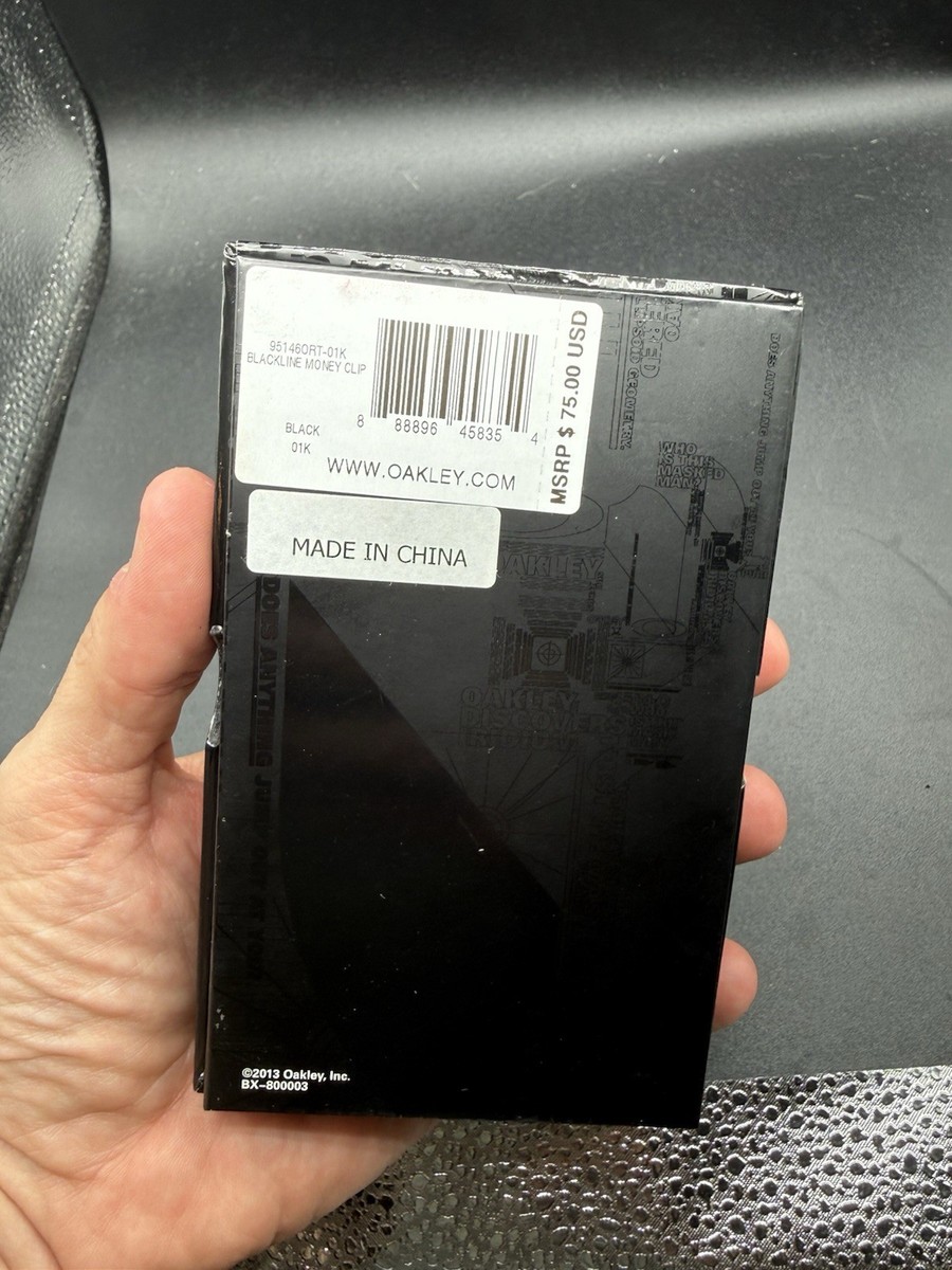 Oakley Blackline Money Clip New | eBay