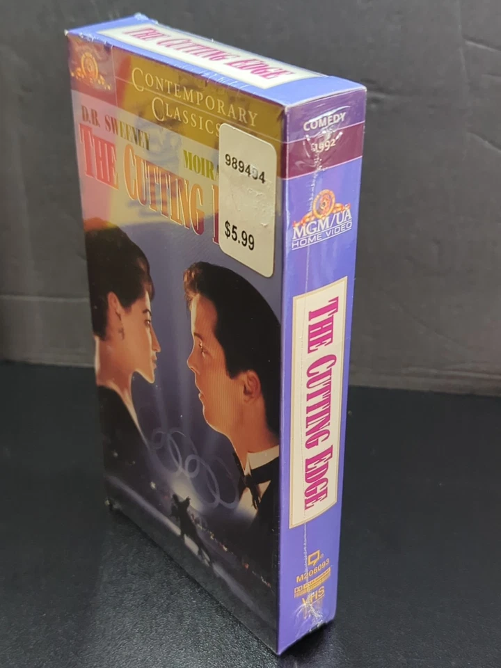 The Cutting Edge (VHS, 1992) BRAND NEW FACTORY SEALED D.B. Sweeney Moira Kelly Foto 2 de 4