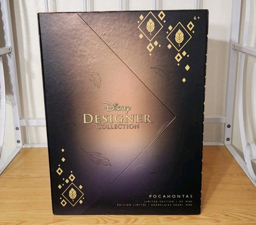 DISNEY DESIGNER DOLL COLLECTION POCAHONTAS LIMITED EDITION D
