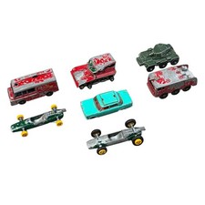 Vintage Matchbox Lesney Diecast Cars Lot of 7 Made in England Mixed Playwear