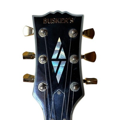Electric Guitar Busker's BLC300 Les Paul Custom Black S/N L150088