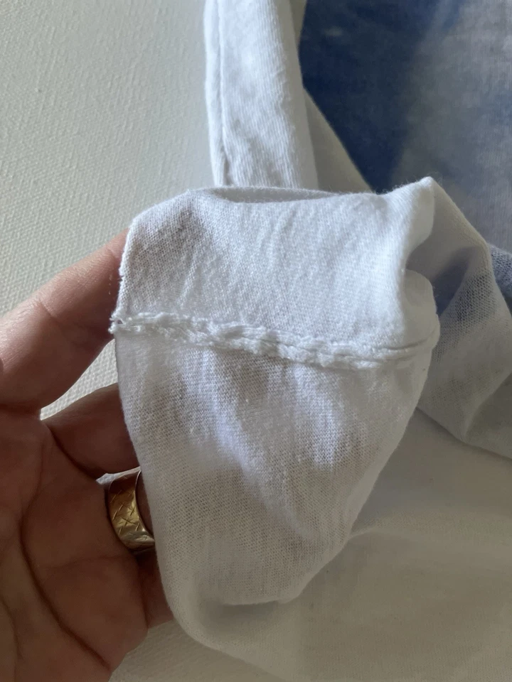 Vintage 90s Morrissey band tshirt tour  Original Concert Tshirt cropped XS - Image 3 of 4