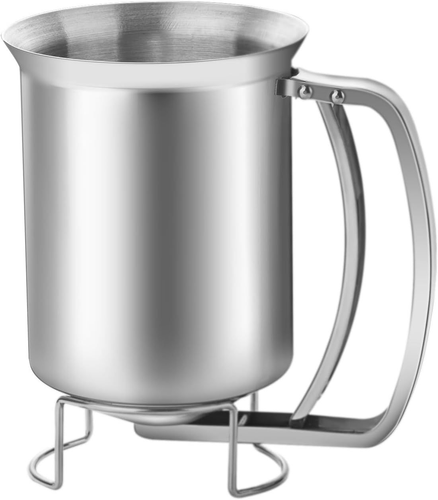 Pancake Dispenser for Batter, Stainless Steel Batter Dispenser, 900ML 30OZ
