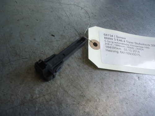 BMW 3 E46 Sensor Heizung 64116930015 318 d 85kW 204D4 68764
