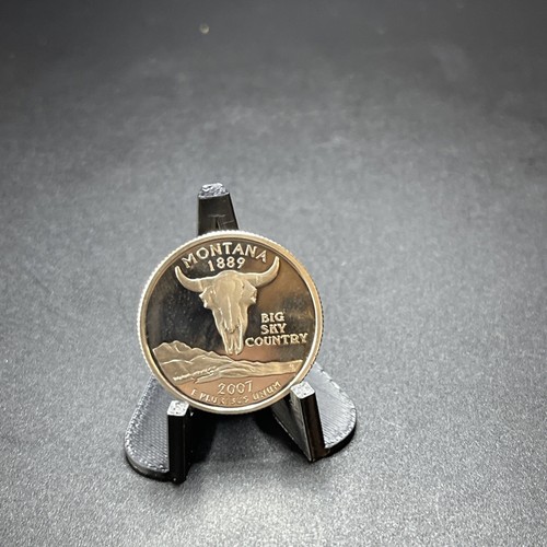 2007 S 90% Silber Montana State Quarter PP Big Sky Country - Bild 8 von 22