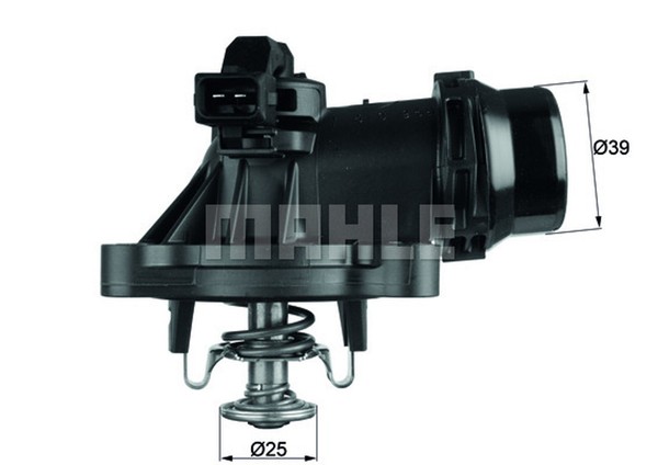 Thermostat KüHlmittel Behr TM 18 105 FüR BMW X1 X3 E46 E87 Z4 E90 E81 E88 E82-image