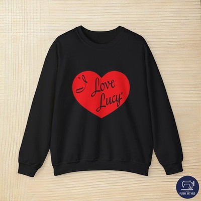 I Love Lucy Heart Logo Unisex Sweatshirt