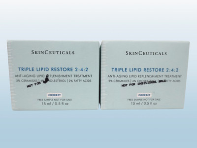 SKINCEUTICALS TRIPLE LIPID RESTORE 2:4:2 LIPID TREATMENT 0.5 OZ NWB LOT OF 2