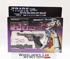 Megatron 100  Complete W BOX & INSERT UNUSED STICKERS G1 Transformers 1984 NM