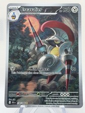 Pokemon S&V Black Bolt Escavalier 138/086 Illustration Rare NM on eBay
