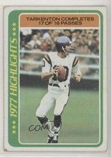 1978 Topps Highlights Fran Tarkenton #5 HOF 1og