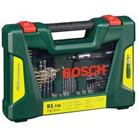 Bosch V-Line Titanium Bohrer + Bit Set 91Tlg.