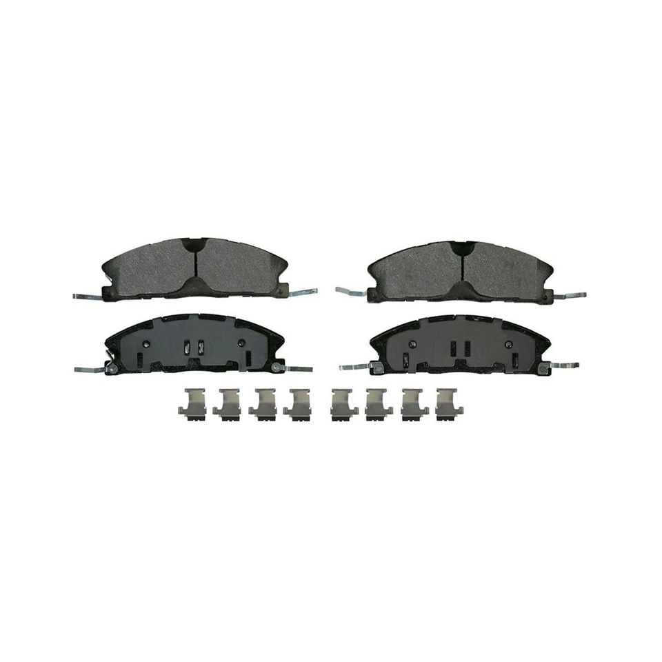 Juego de pastillas de freno de disco delanteras traseras para Ford Police Interceptor 2013-2019 sedán Foto 3 de 4