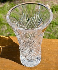 Waterford Lead Crystal Vase NEW Emmet Flared ...
