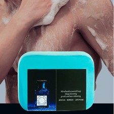 Jabón de fragancia de colonia para hombres jabón de baño suave para la piel jabón natural hecho a mano