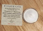 2019 1 oz silver Cosmic Consciousness Silver Shield Conscientia #468