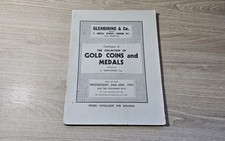 CATÁLOGO SUBASTA BRILLANTE, MONEDAS Y MEDALLAS DE ORO, E WERTHEIMER, 1944