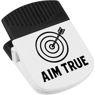 Magnetclip ''Aim True Target With Arrow And Slogan'' (CP00050847)