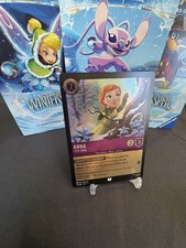 Disney Lorcana TCG Anna Little Sister COLDFoil Winterspell RARE