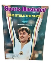1976 Sports Illustrated magazine Nadia Comaneci Olympics issue August 2 Montreal