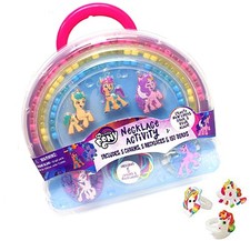 My Little Pony Necklace Making Activity Set with Pre-made Unicorn Rings, 3