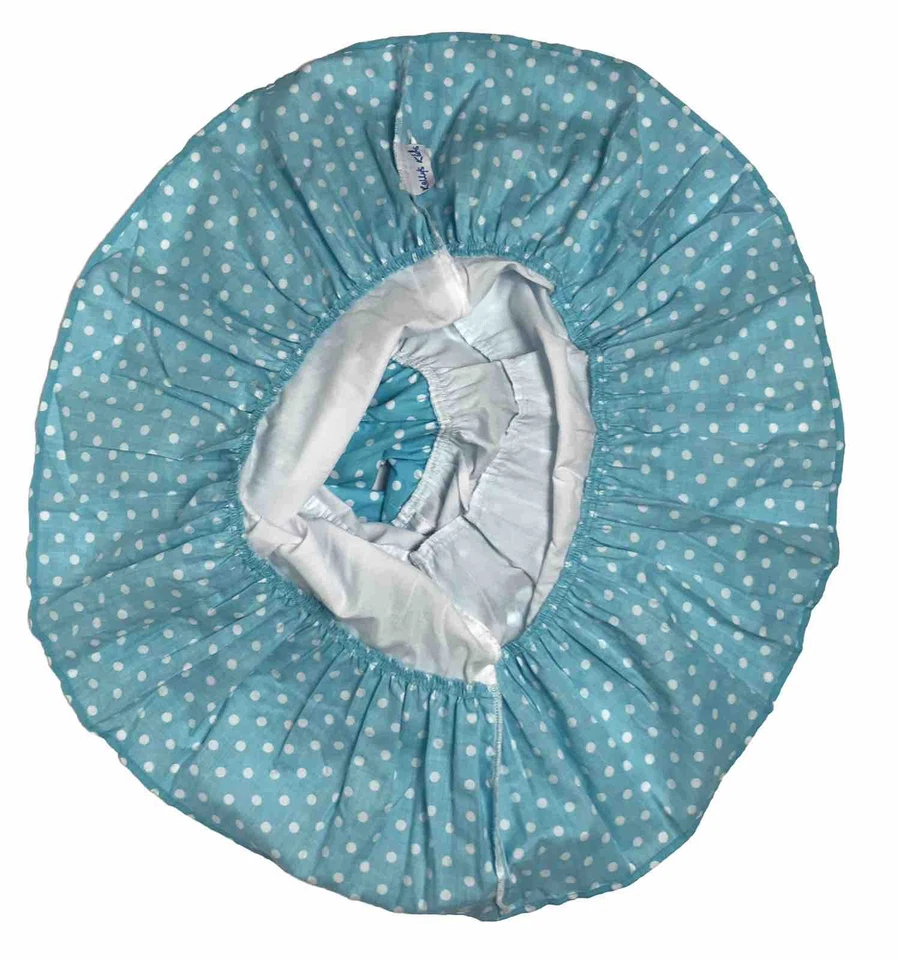 Kelly’s Kids Blue White Polka Dot Sun Dress Children’s Girl’s Size 3-4 Twirl - Image 3 of 4