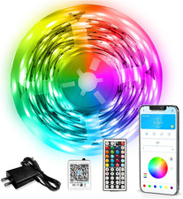 LED Strip Lights 110Ft, Smart Lighting Strips with App Remote Control, RGB Music