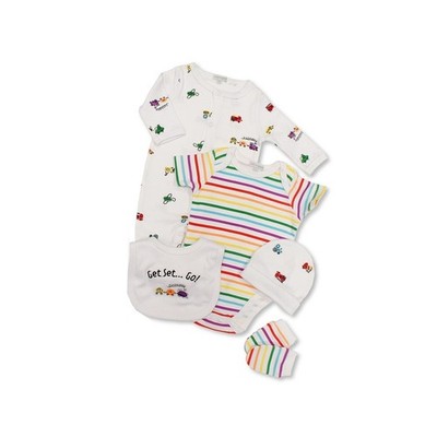 Nursery Time - ''Get Set Go'' Strampelanzug Set für Baby (5er-Pack) (985)