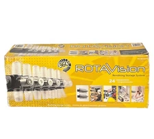 Rotavision Revolving Storage System 24 Compartment Container 21×5.1×7.6"