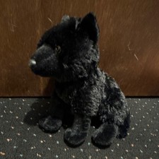 Wild Republic Black Wolf Plush Stuffed Animal Plush Toy Black Wolf
