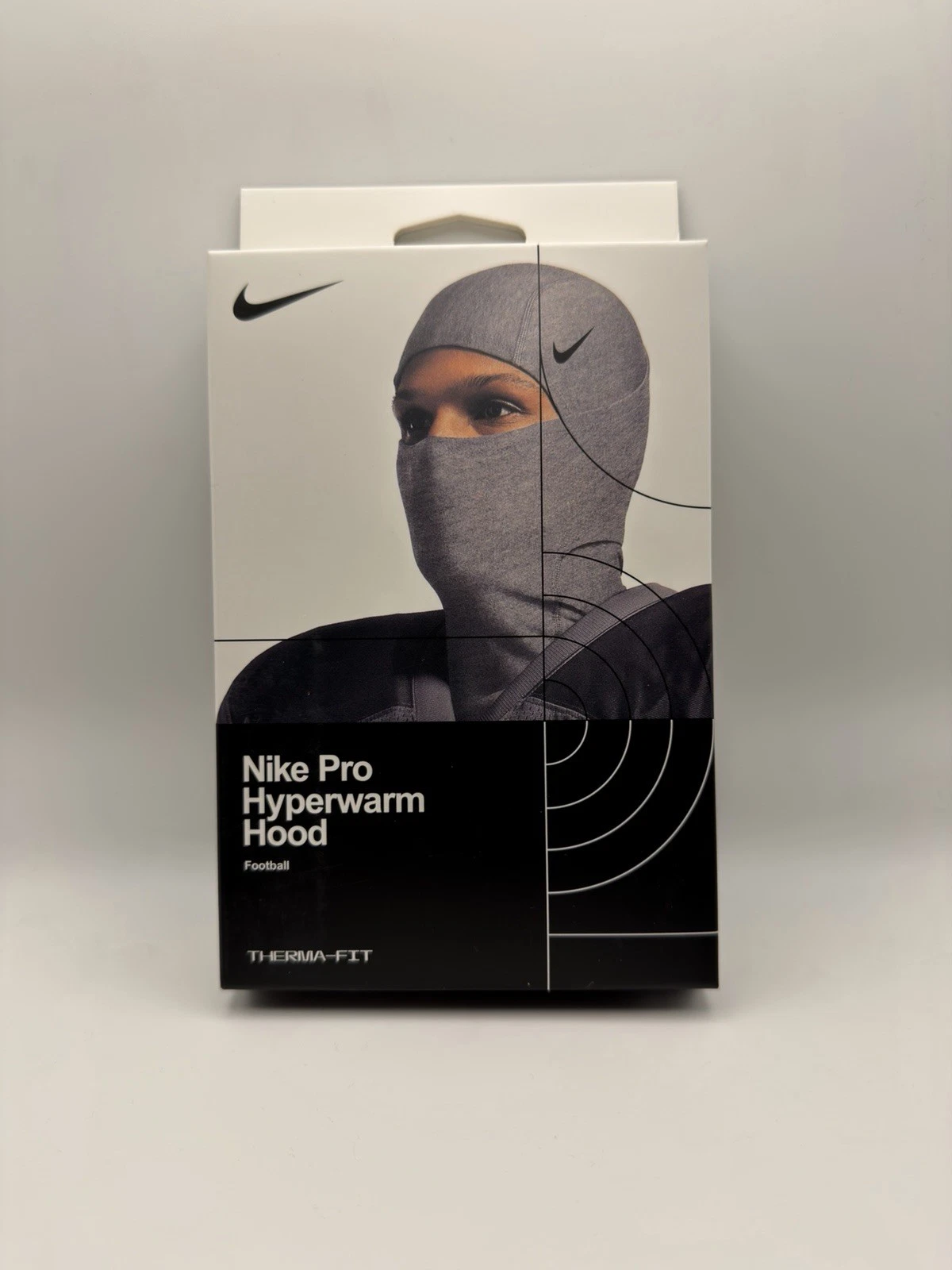 Nike Pro Hyperwarm Hood Balaclava – Therma-FIT Football Ski Mask – Gray – OSFM
Opens in a new window