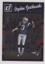 2016 Donruss Press Proof Gold 41/50 Stephen Gostkowski #186 7xr