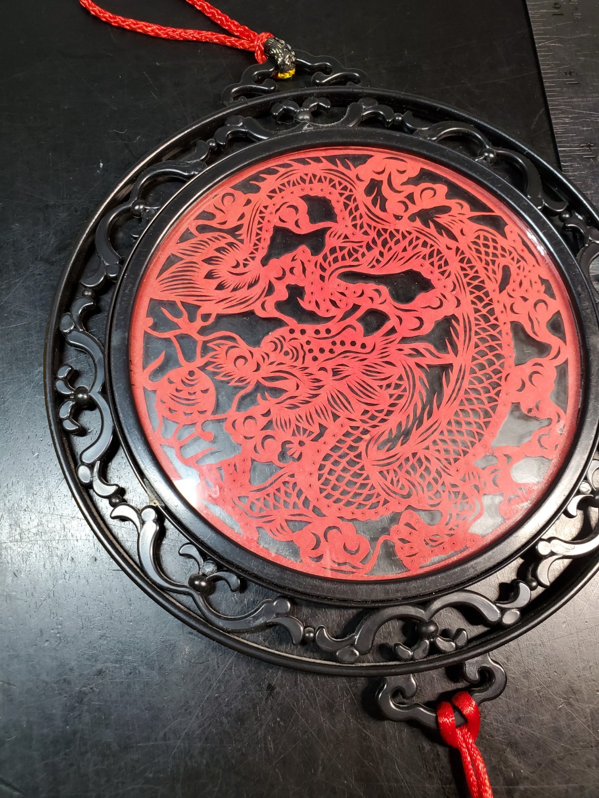 Traditional Chinese Paper Cut Art  Decor  Dragon