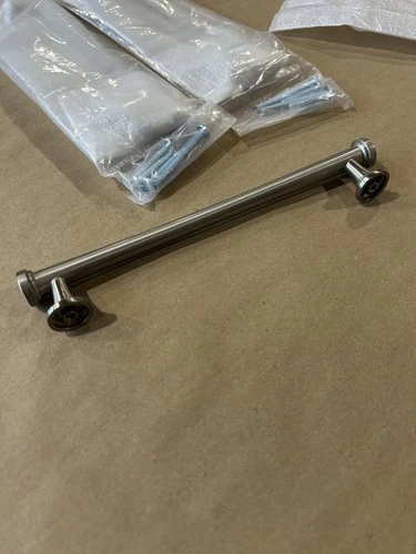 Atlas 327-BRN Pull 160mm CC Browning (Set of 3) BRUSHED NICKEL New in Box! - Picture 3 of 5