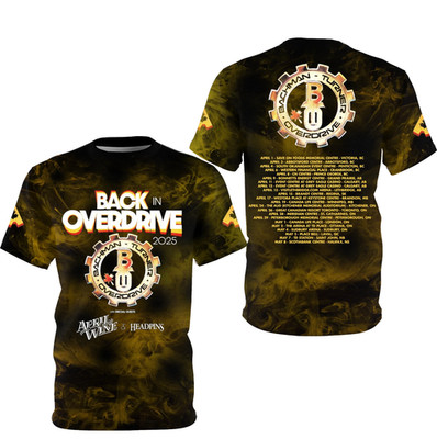 Bachman Turner Overdrive Band 3D T Shirt BT865